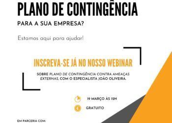 Webinar gratuito – Planos de Contingência