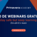 PRIMAVERA Academy lança vários webinars sobre diferentes temáticas de interesse