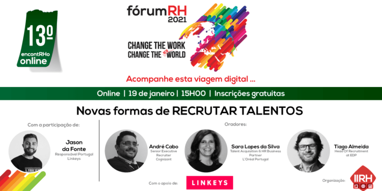 «Recrutamento: novas formas de recrutar talentos» - Conclusões de mais um webinar promovido pelo IIRH