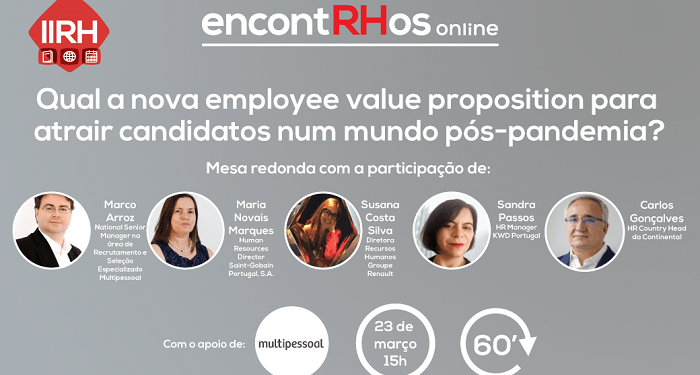 Renault, Saint Gobain, Continental, KWD e Multipessoal no próximo encontRHo online!