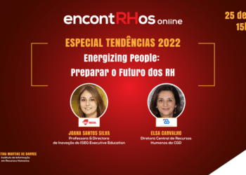 IIRH organiza dia 25 de janeiro às 15h o Webinar “Energizing People: Preparar o Futuro dos RH”