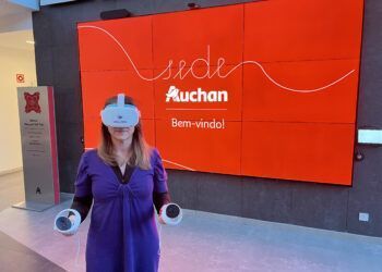 Como a Realidade Virtual está a invadir a formação na Auchan