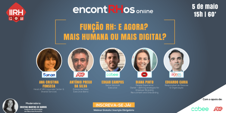 Vamos falar sobre o presente e o futuro da função RH? Não perca o nosso webinar no próximo dia 5 de maio!