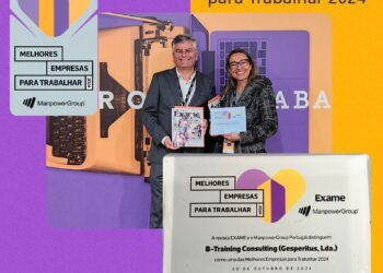 Melhores Empresas para Trabalhar: B-Training premiada pela 2ª vez