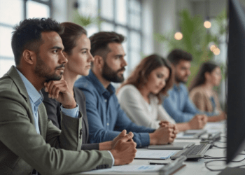 Mais felizes, mas menos presentes? O paradoxo do envolvimento nas organizações em 2025