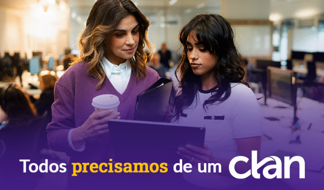 No trabalho, ninguém é apenas uma função. Veja como o Clan quis mostrá-lo