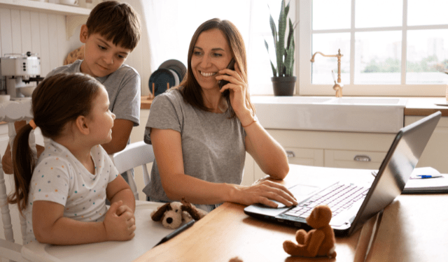 Teletrabalho, faltas pagas e mais: cinco direitos que a lei garante às mães (e poucas sabem ou usam!)