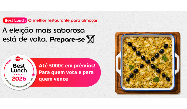 Edenred pergunta aos portugueses: onde é que vale mesmo a pena almoçar?